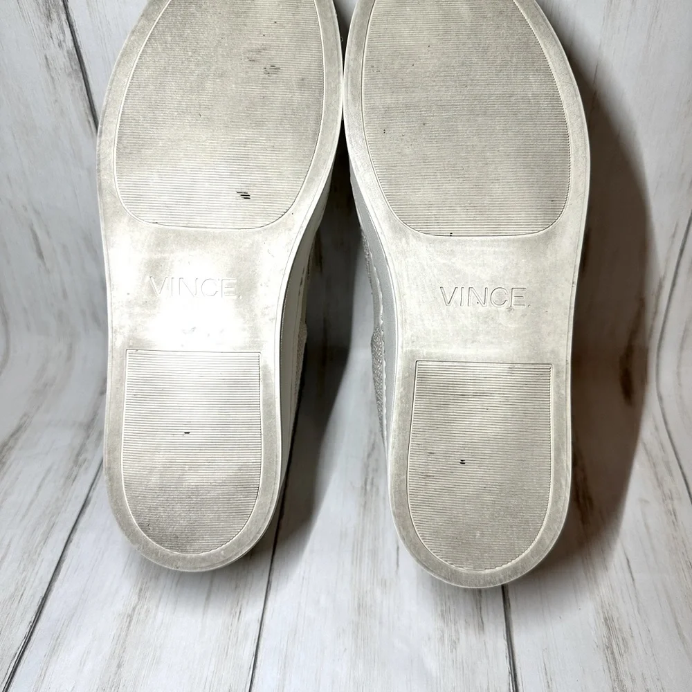 Vince warren beige platform sneakers size 7.5 - Picture 6 of 7